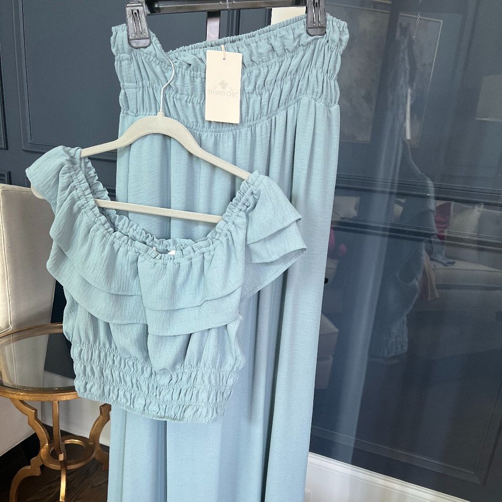 SHABBY CHIC Skirt-Crop Top